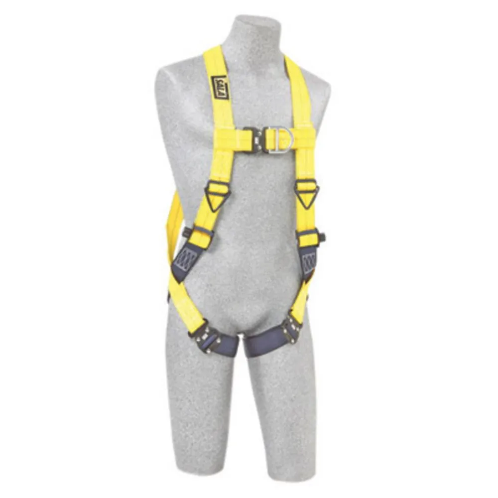 3M DBI-SALA X-Large Delta No-Tangle Full Body Vest Style Harness With Back And Front D-Ring And Quick Connect Leg Strap Buckle