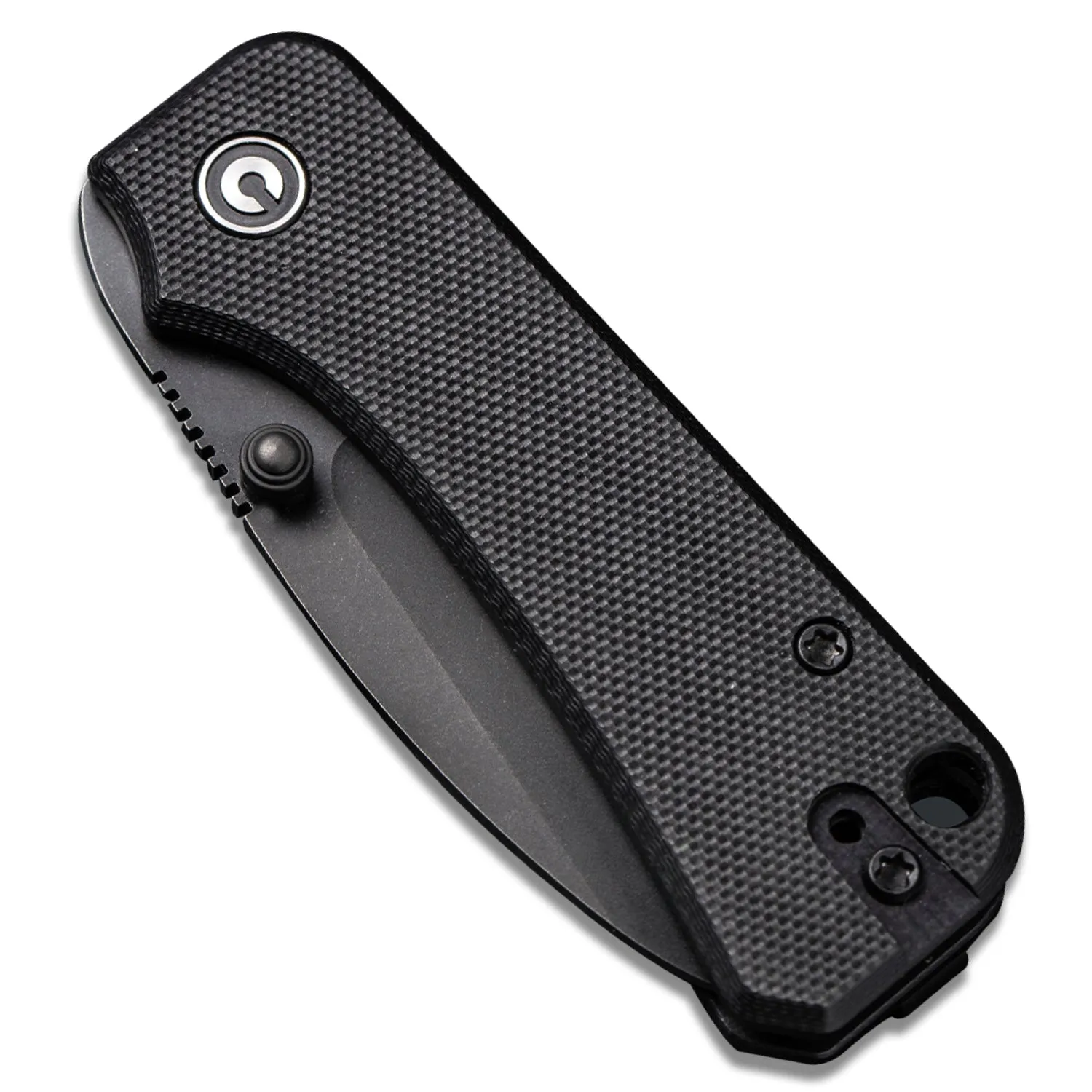 Baby Banter Pocket Knife - Black G10 - Black Stonewash Nitro V