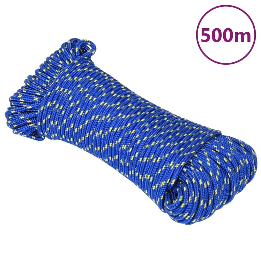 Boat Rope Blue 3 mm 500 m Polypropylene