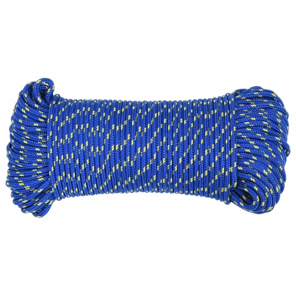 Boat Rope Blue 3 mm 500 m Polypropylene