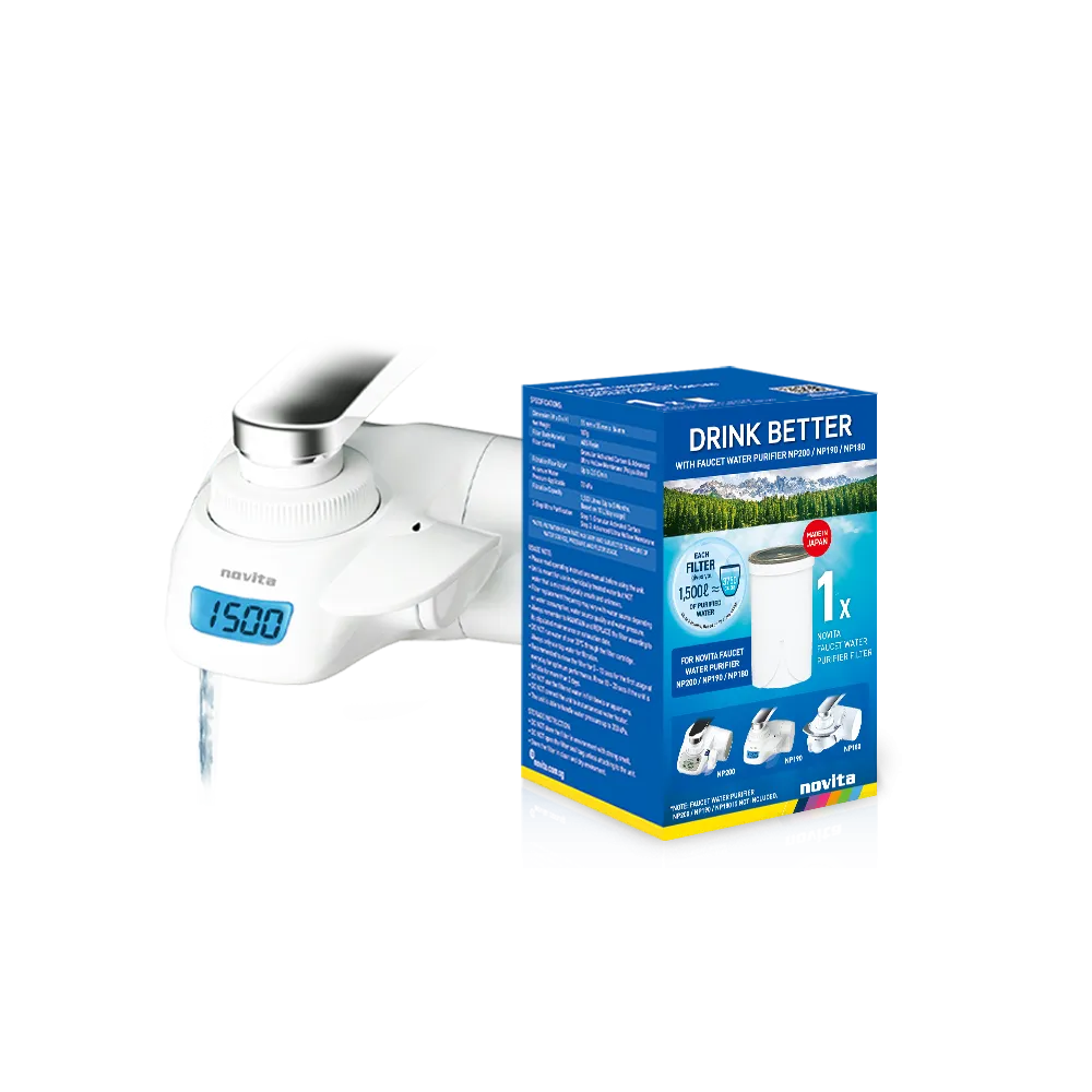 Bundle Deal: Faucet Water Purifier NP190 & Filter Pack