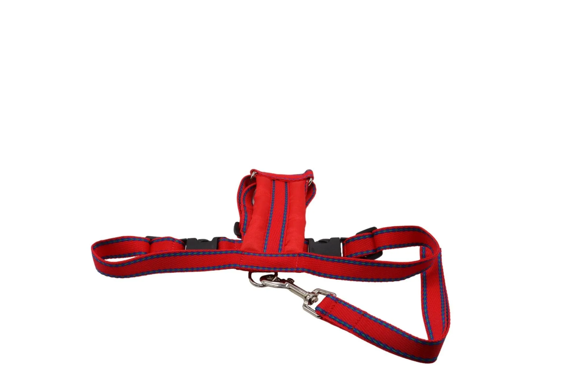 Car Safety Harness for Dogs - Fabric Dog Harness with Matching Handle