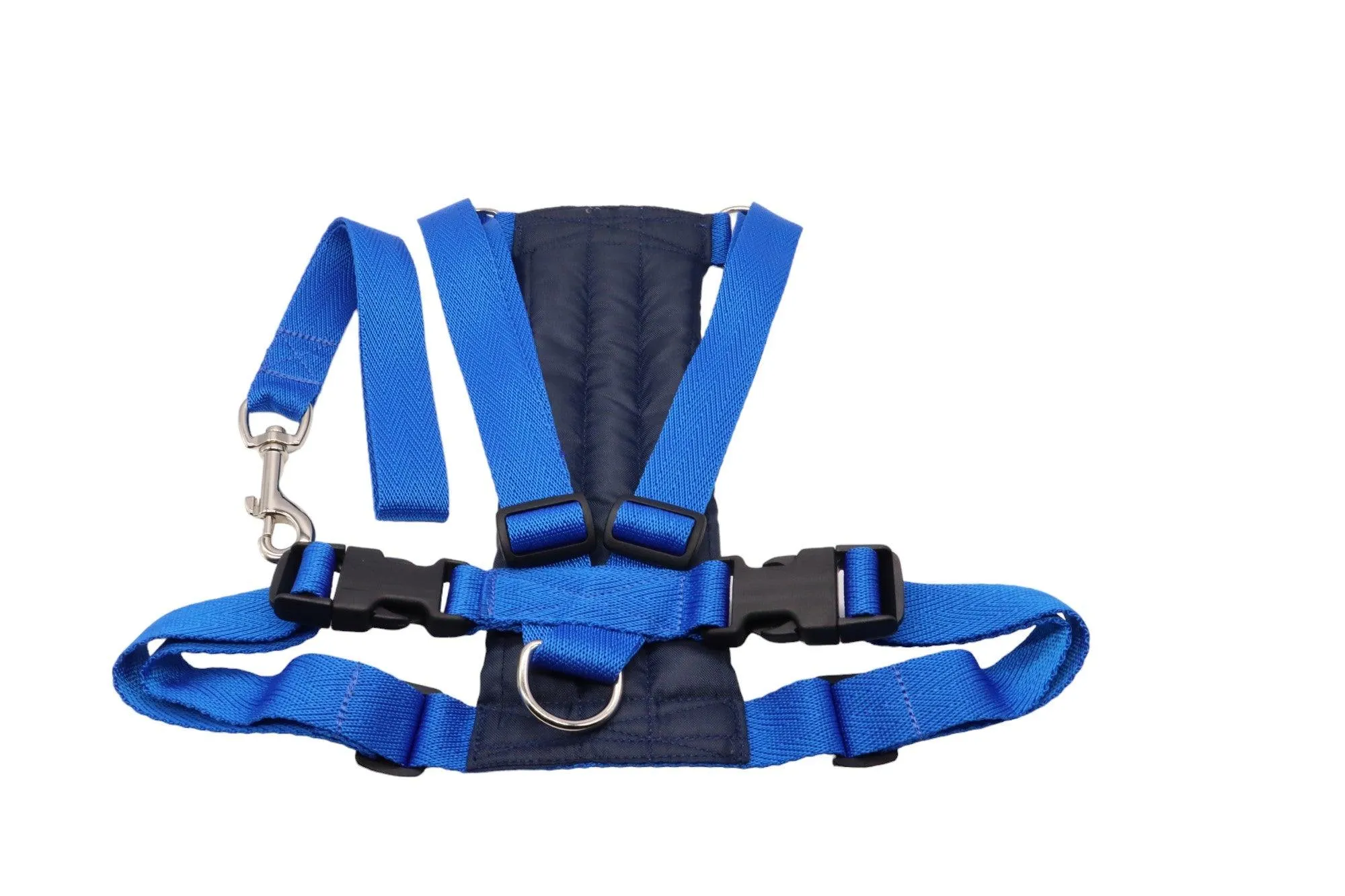 Car Safety Harness for Dogs - Fabric Dog Harness with Matching Handle