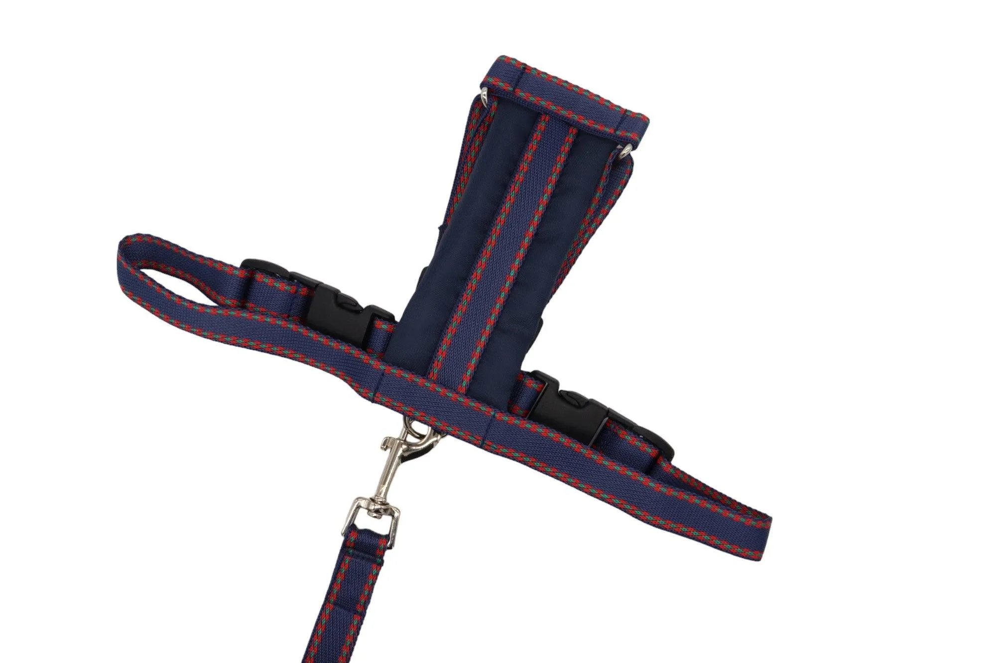 Car Safety Harness for Dogs - Fabric Dog Harness with Matching Handle