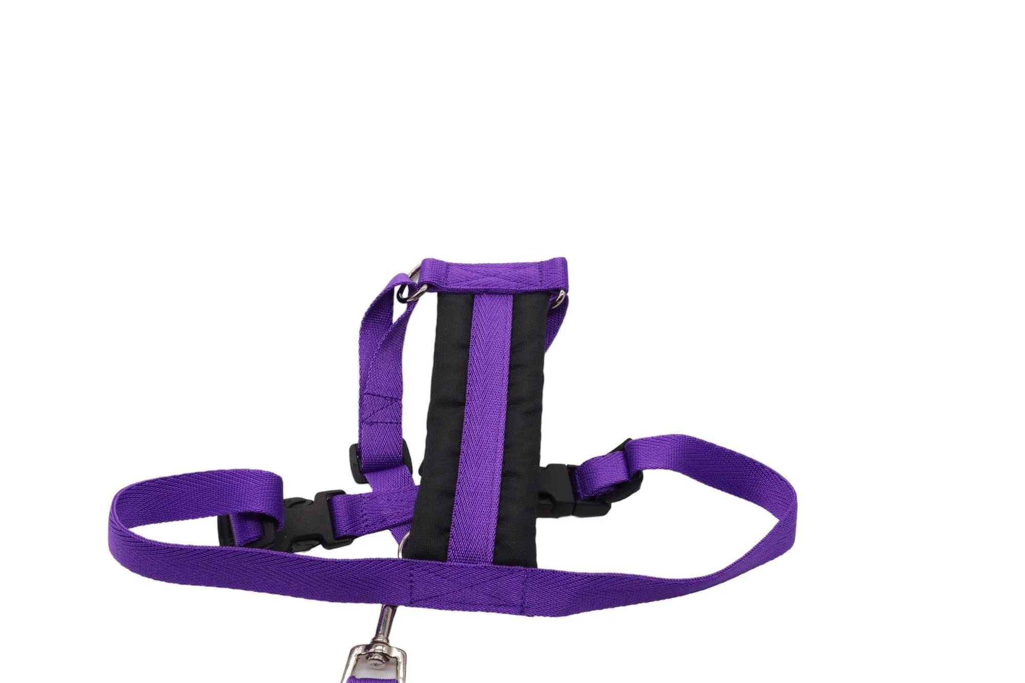 Car Safety Harness for Dogs - Fabric Dog Harness with Matching Handle