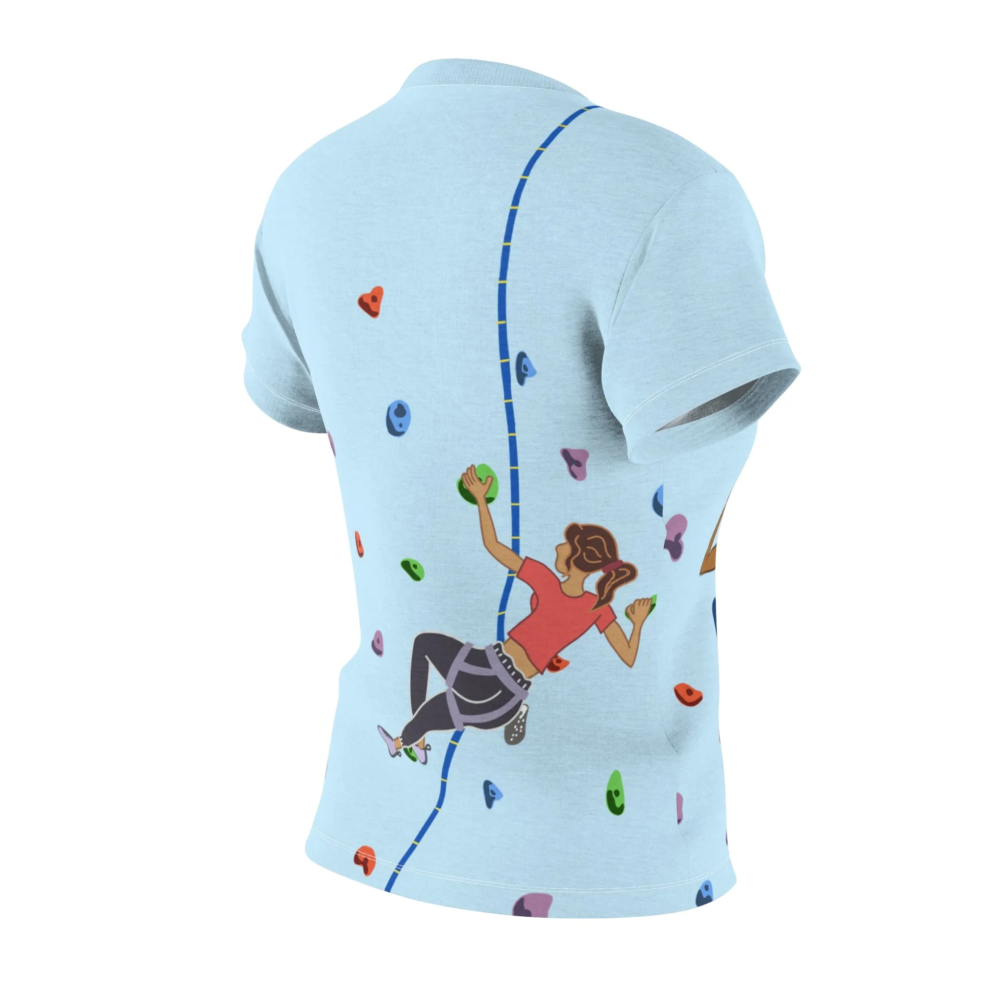 Climbers Conquer Rock Climbing Women's T-Shirt