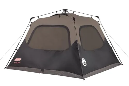 Coleman Weathertec Instant Camping Tent - Available in 4/6/8/10 Person Sizes