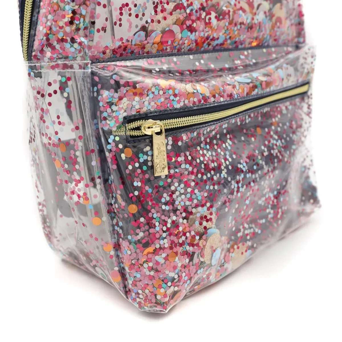 Confetti Clear Backpack