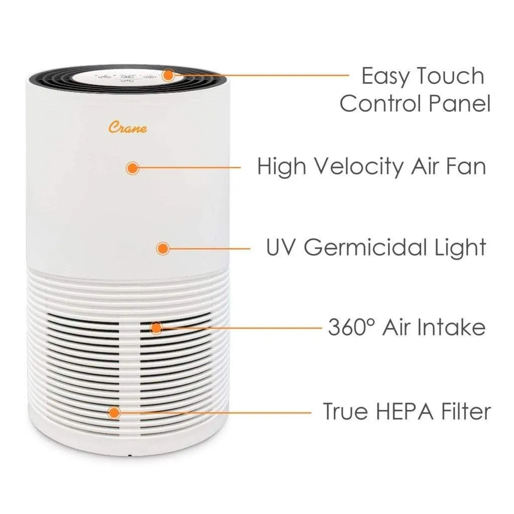 Crane True HEPA Air Purifier Medium