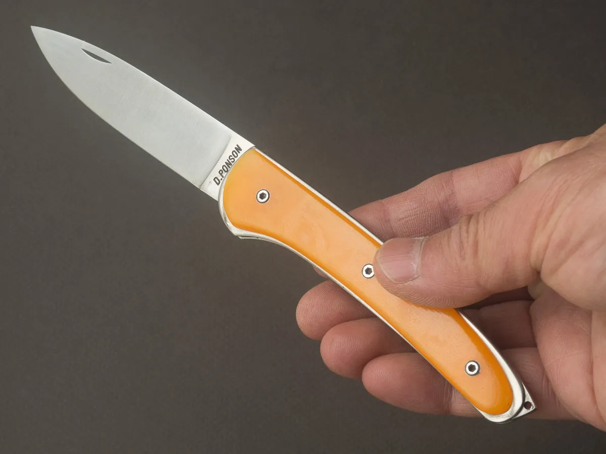 D. Ponson - Le Chignore - Folding Knife - Chignor Orange