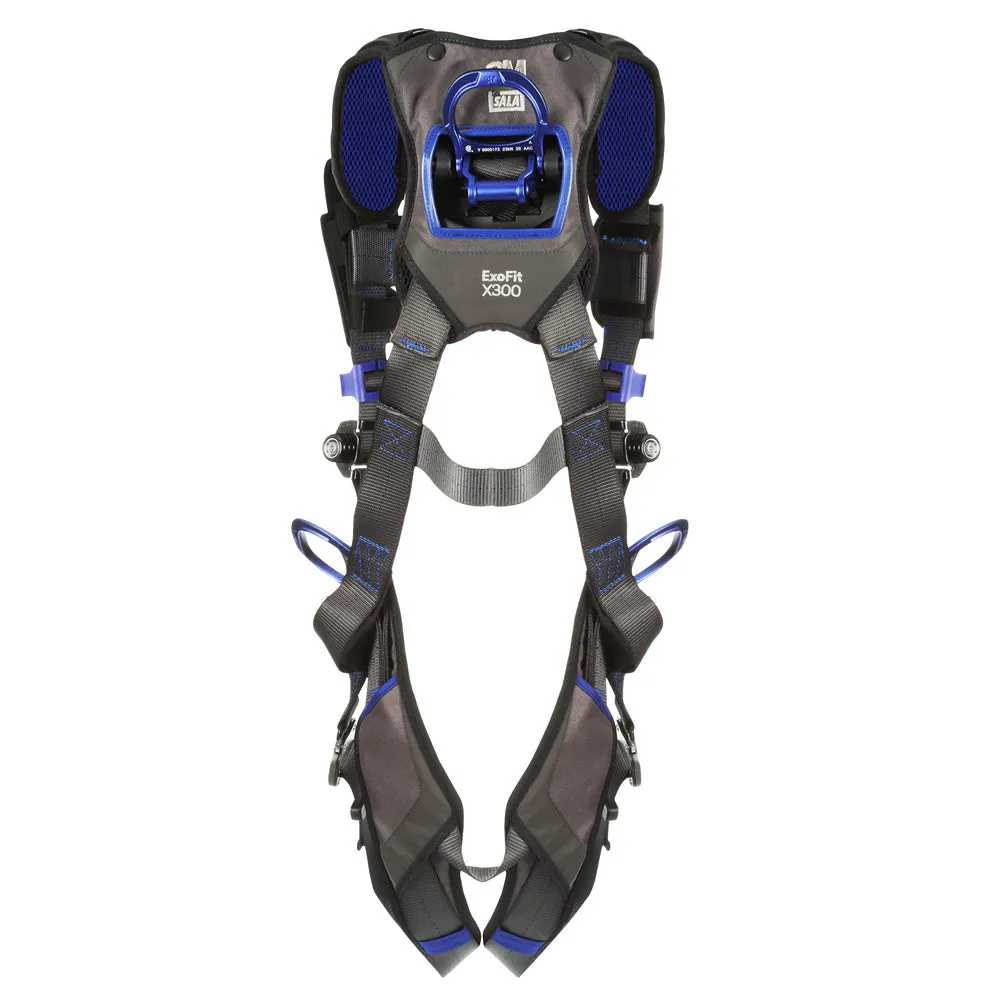 DBI Sala 1113082 ExoFit X300 Comfort Vest Climbing/Positioning Safety Harness, Large