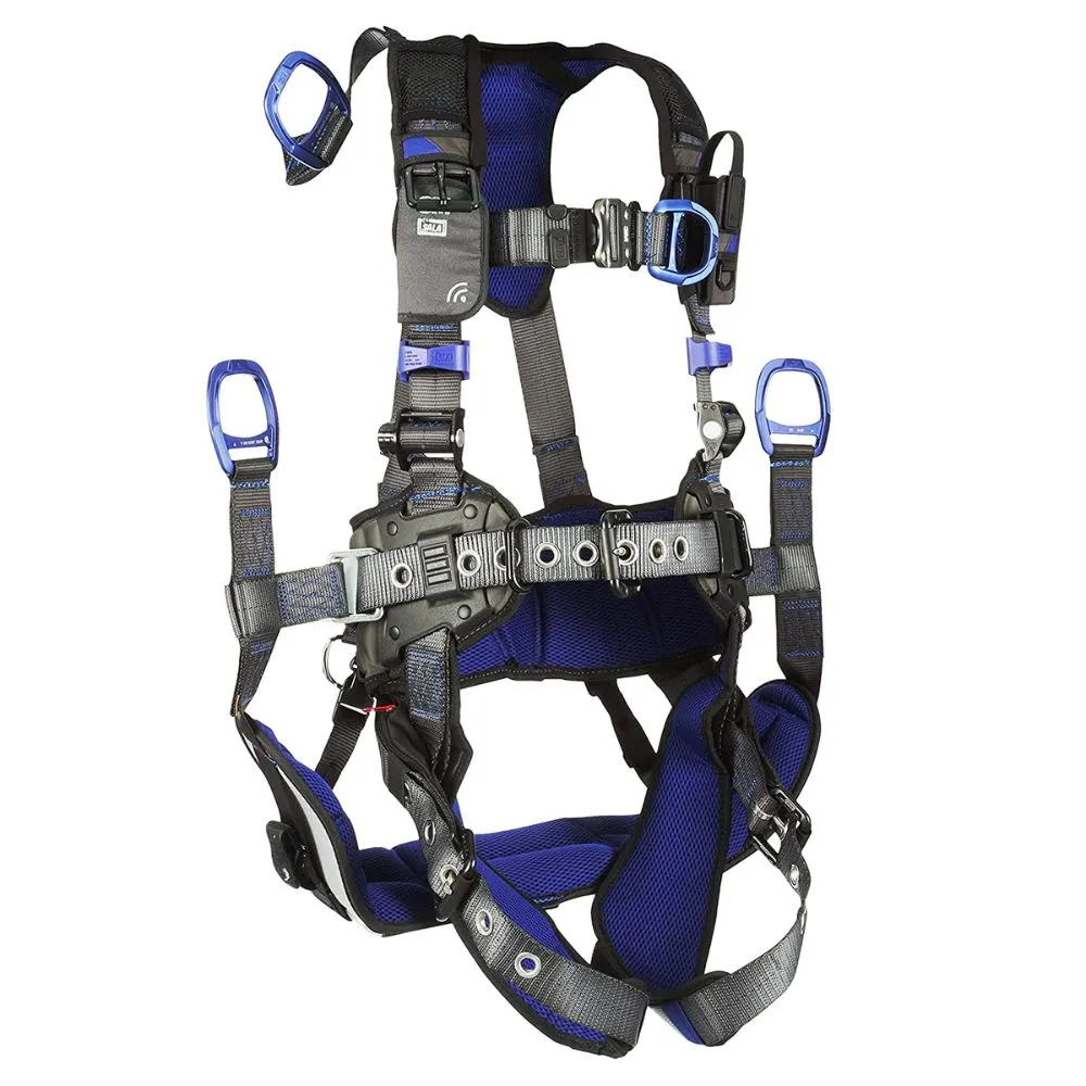 DBI Sala 1113296 ExoFit X300 Comfort Oil & Gas Climbing/Suspension Safety Harness, Medium