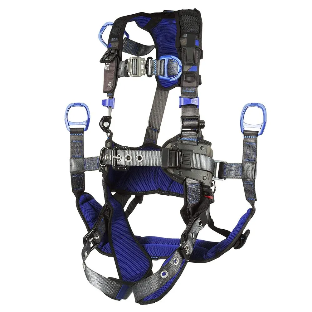 DBI Sala 1113296 ExoFit X300 Comfort Oil & Gas Climbing/Suspension Safety Harness, Medium