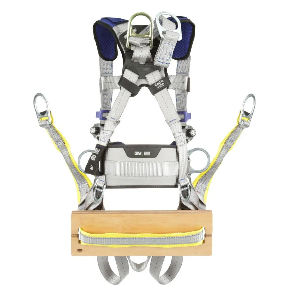 DBI Sala 1401148 X100 Comfort Construction Oil and Gas Climbing/Positioning/Suspension Safety Harness - Extra Large