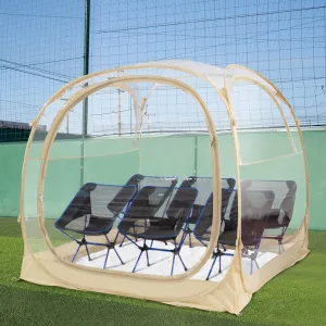 everyday EighteenTek Weather Proof Pod Sports Shelter Bubble Tent, 72"x72"x65"H Up to 6 Person