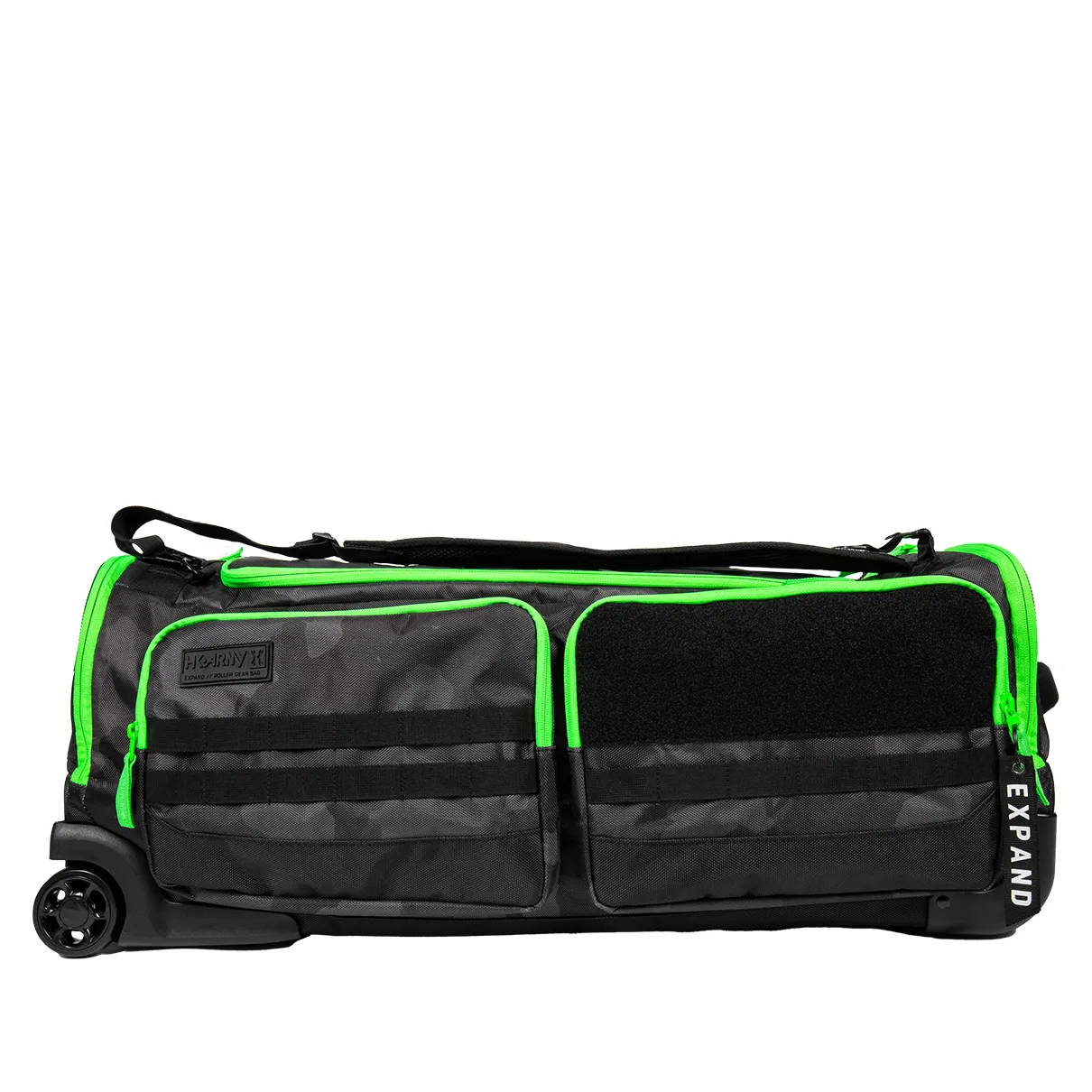 HK Army Expand Roller Gearbag - Shroud Black / Green