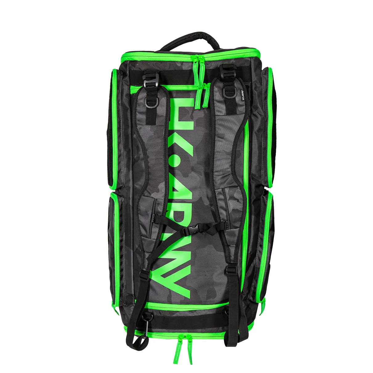 HK Army Expand Roller Gearbag - Shroud Black / Green