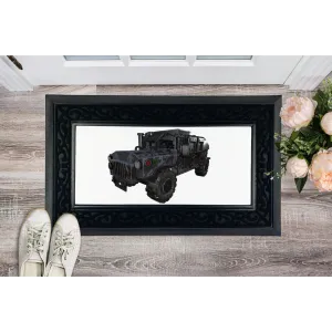 Hummer Vehicle Sublimation Heavy Duty Door Mat