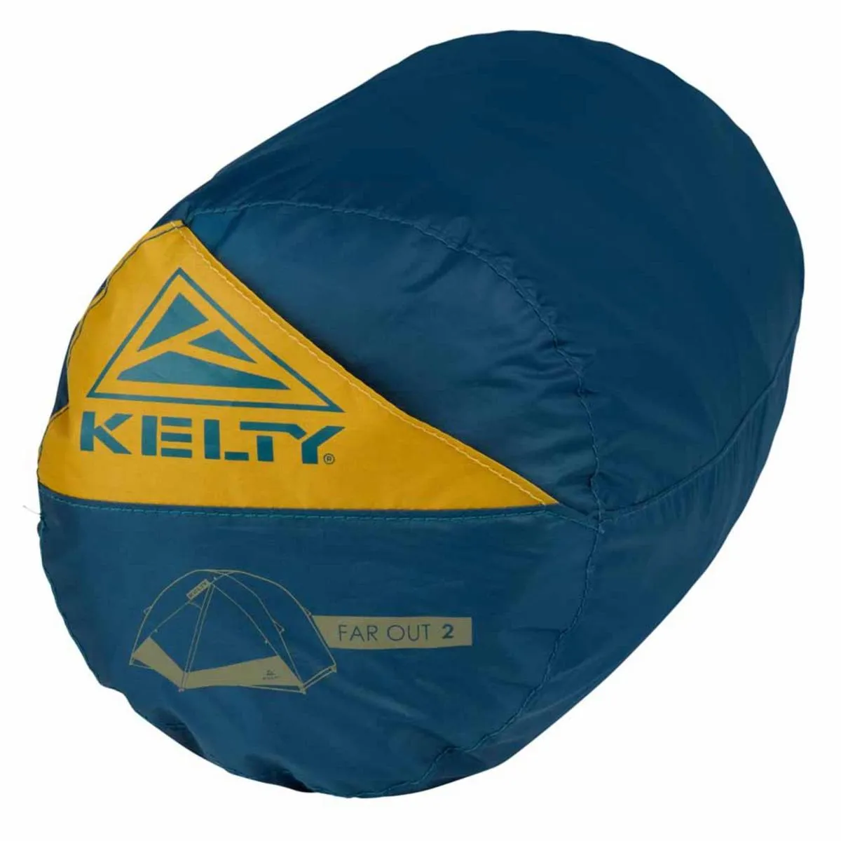 Kelty Far Out 2 Person Tent - Olive Oil/Deep Teal