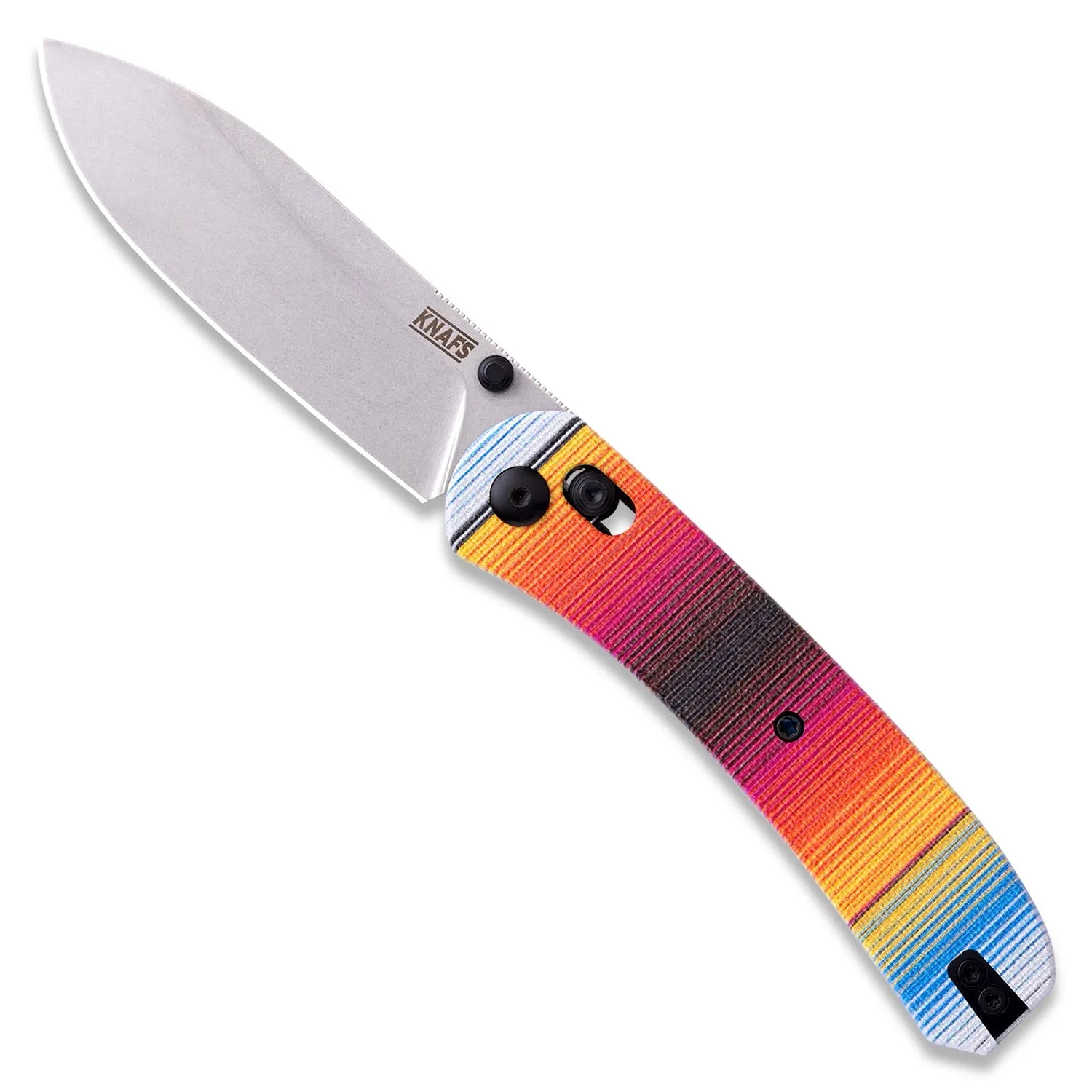 Lander 2 Pocket Knife - Printed G10 Scales - Pre-built