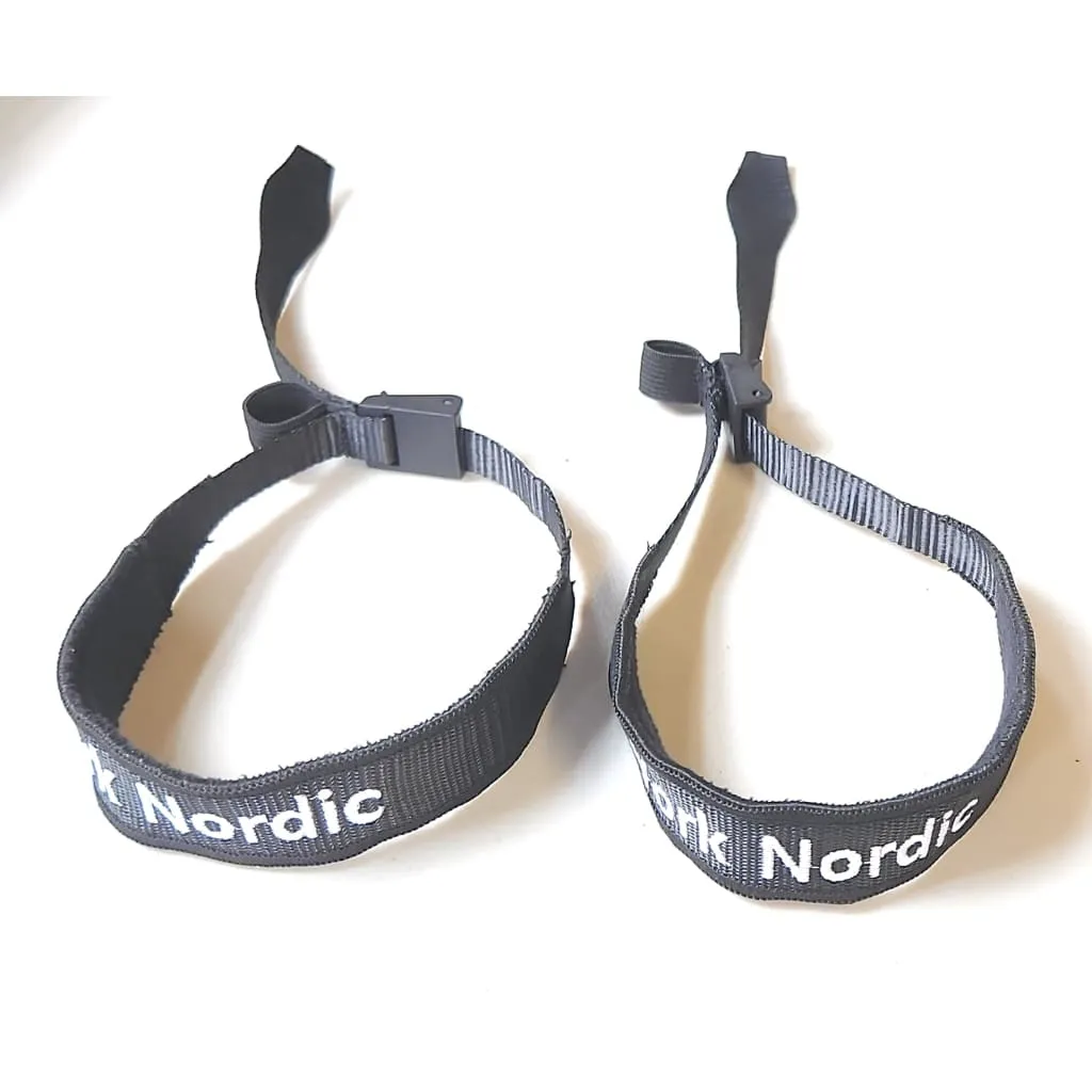 Lanyard - Adjustable Wrist Straps for York Nordic Motivator Poles - Set of 2