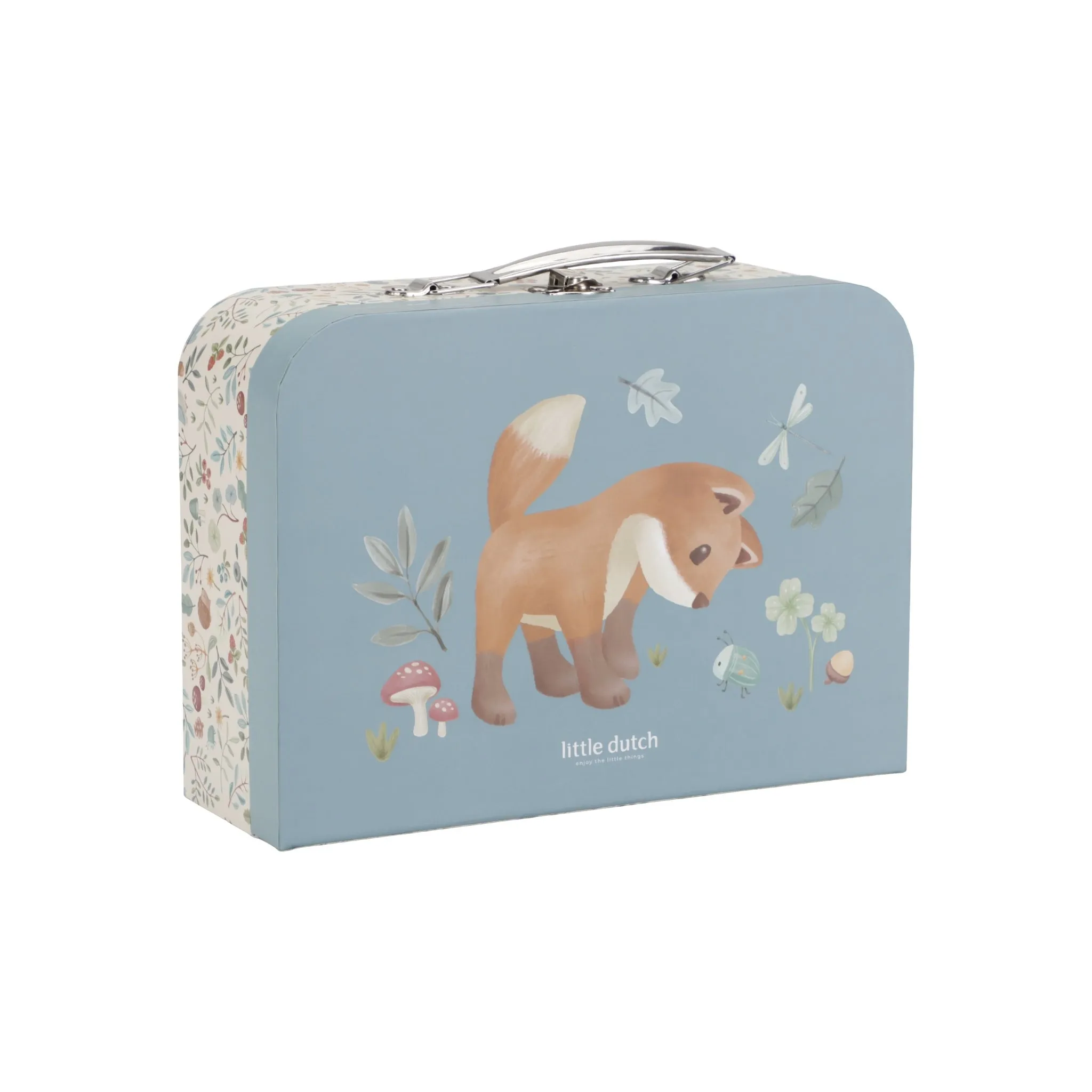 Little Dutch Blue Suitcase Set - Forest Friends