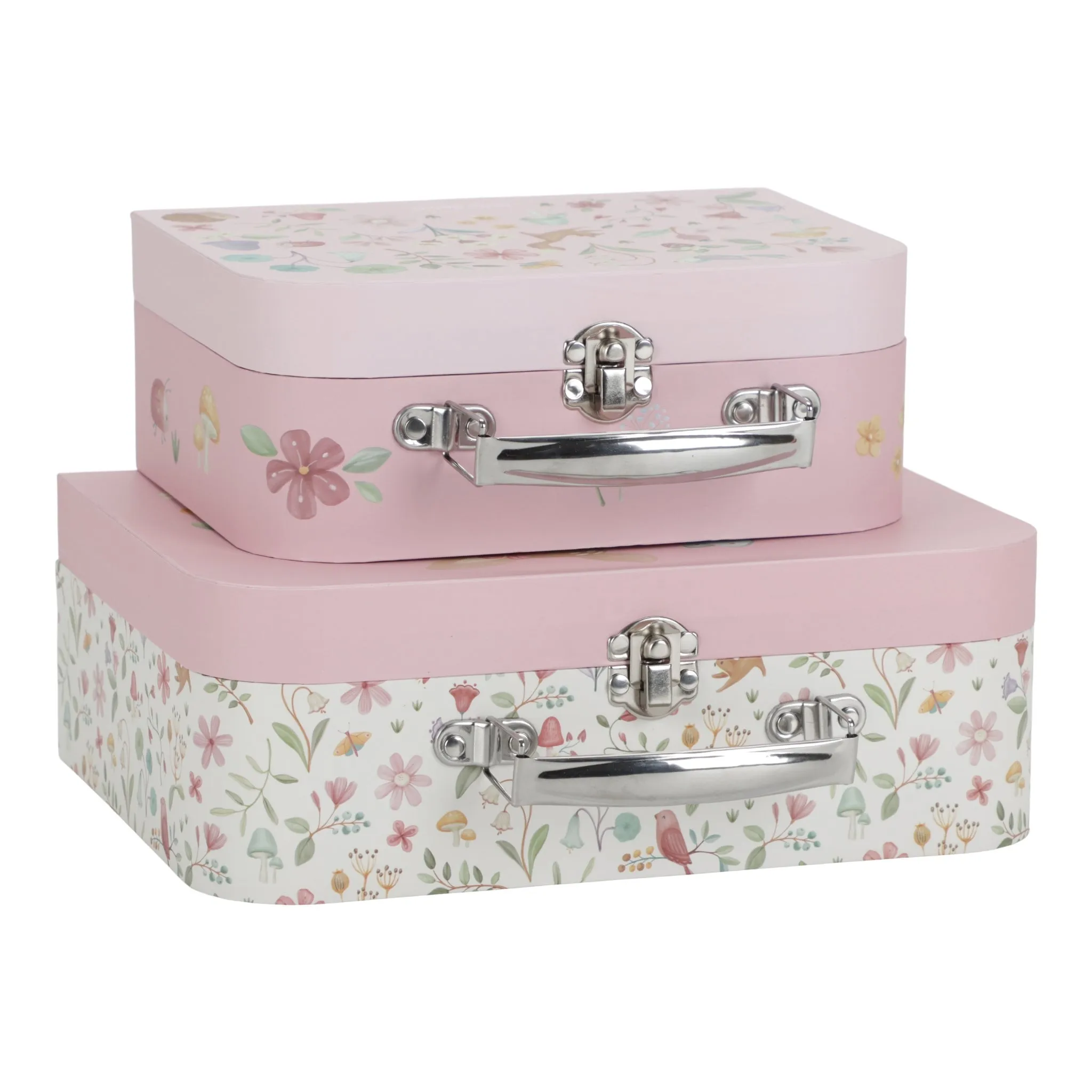 Little Dutch Pink Suitcase Set - Fairy Garden