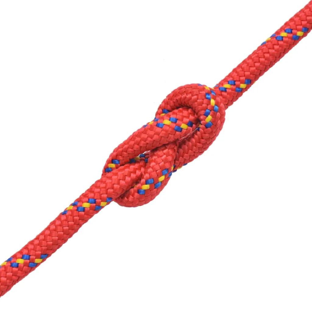 Marine Rope Polypropylene 14 mm 250 m Red