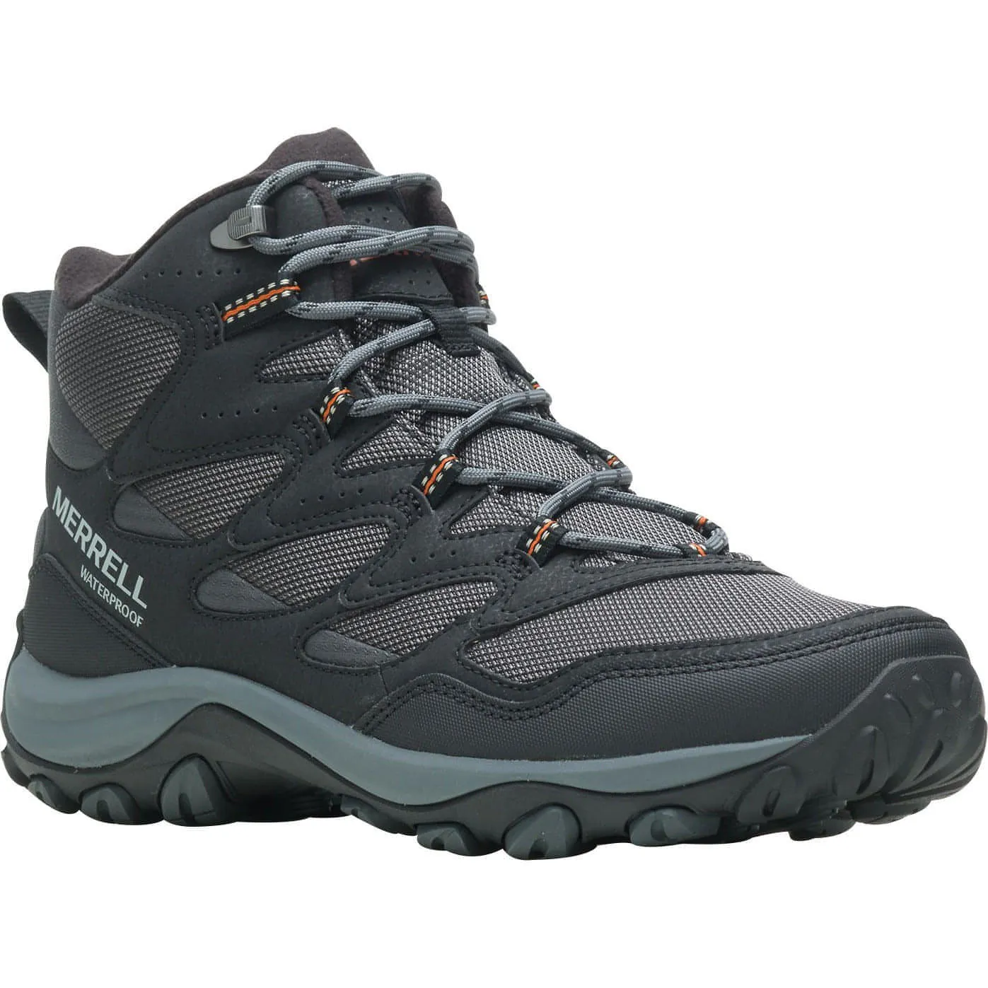 Merrell West Rim Sport Thermo Mid Mens Waterproof Walking Boots - Black