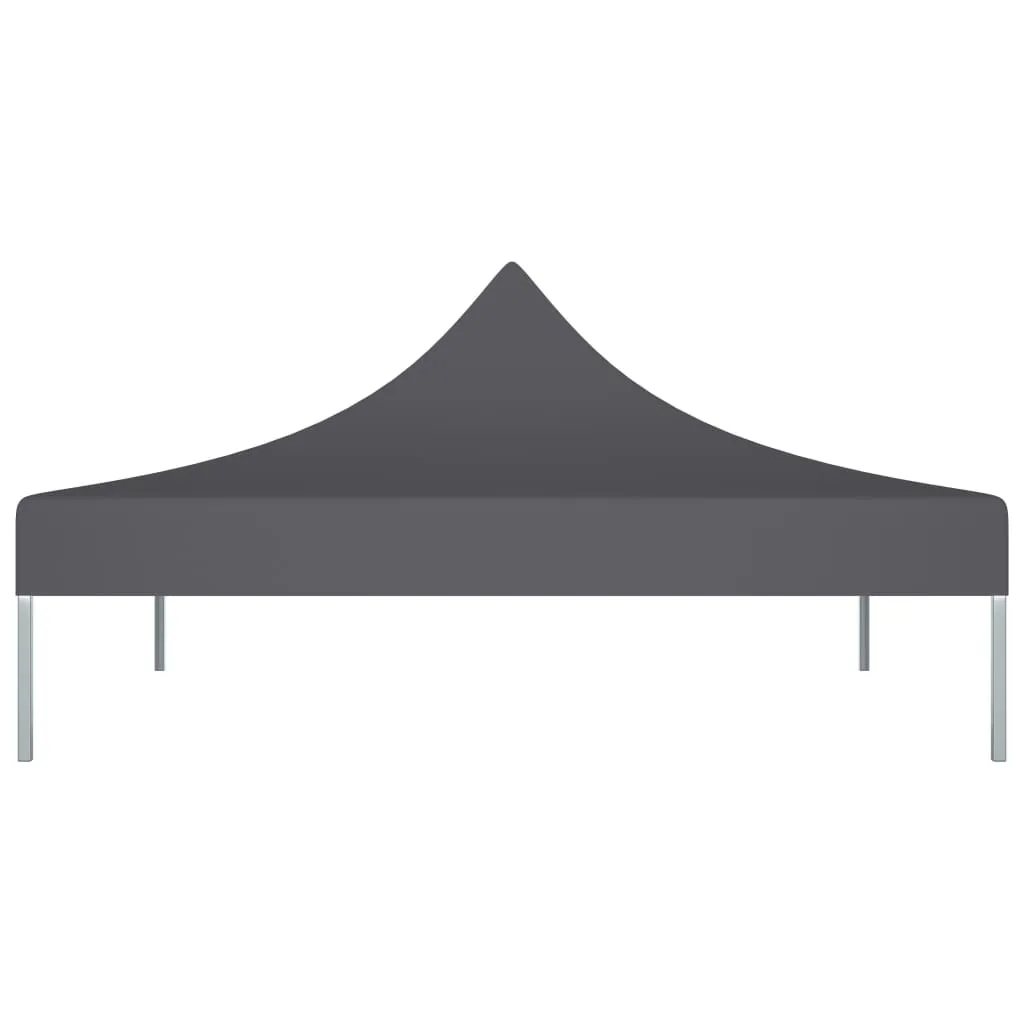 Party Tent Roof 2x2 m Anthracite 270 g/m²