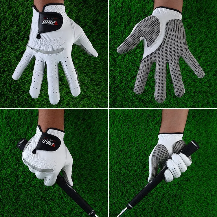 PGM Golf Sheepskin Anti-Slip Single Gloves for Men(Size: 22-Right Hand)