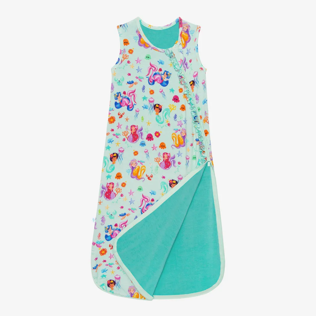 Posh Peanut 1.0 Tog Ruffled Sleeveless Sleep Bag - Kai