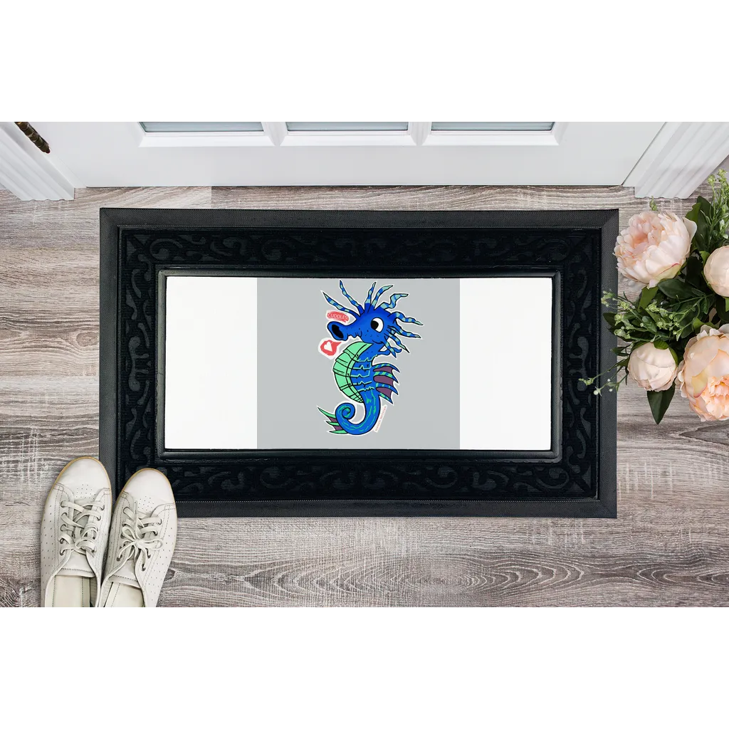 Seahorse Sublimation Heavy Duty Door Mat