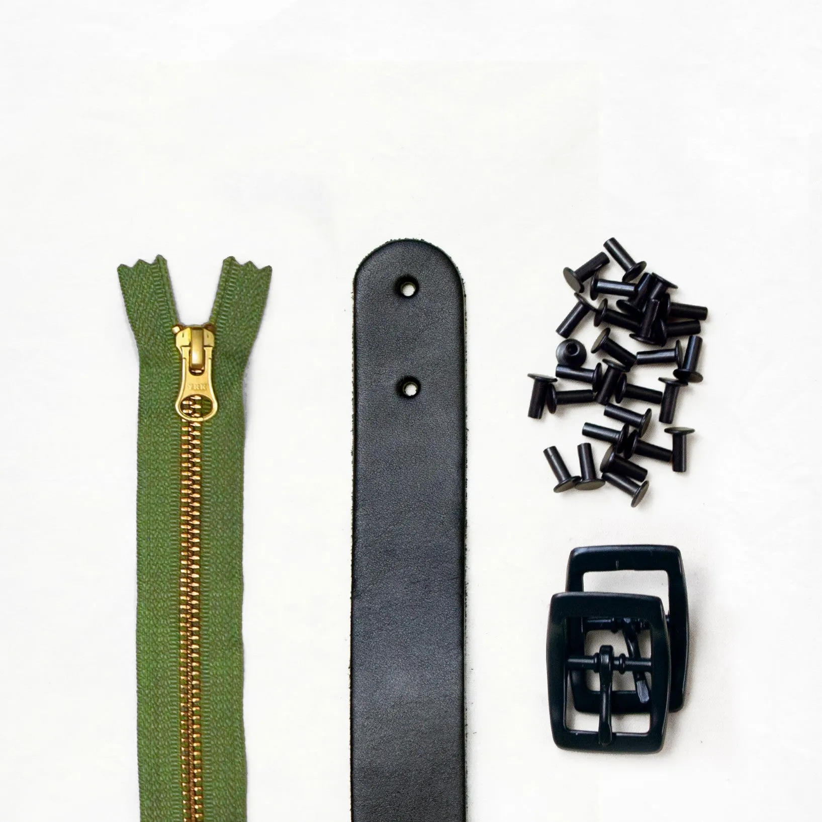 Slabtown - Black Leather   Hardware Kit