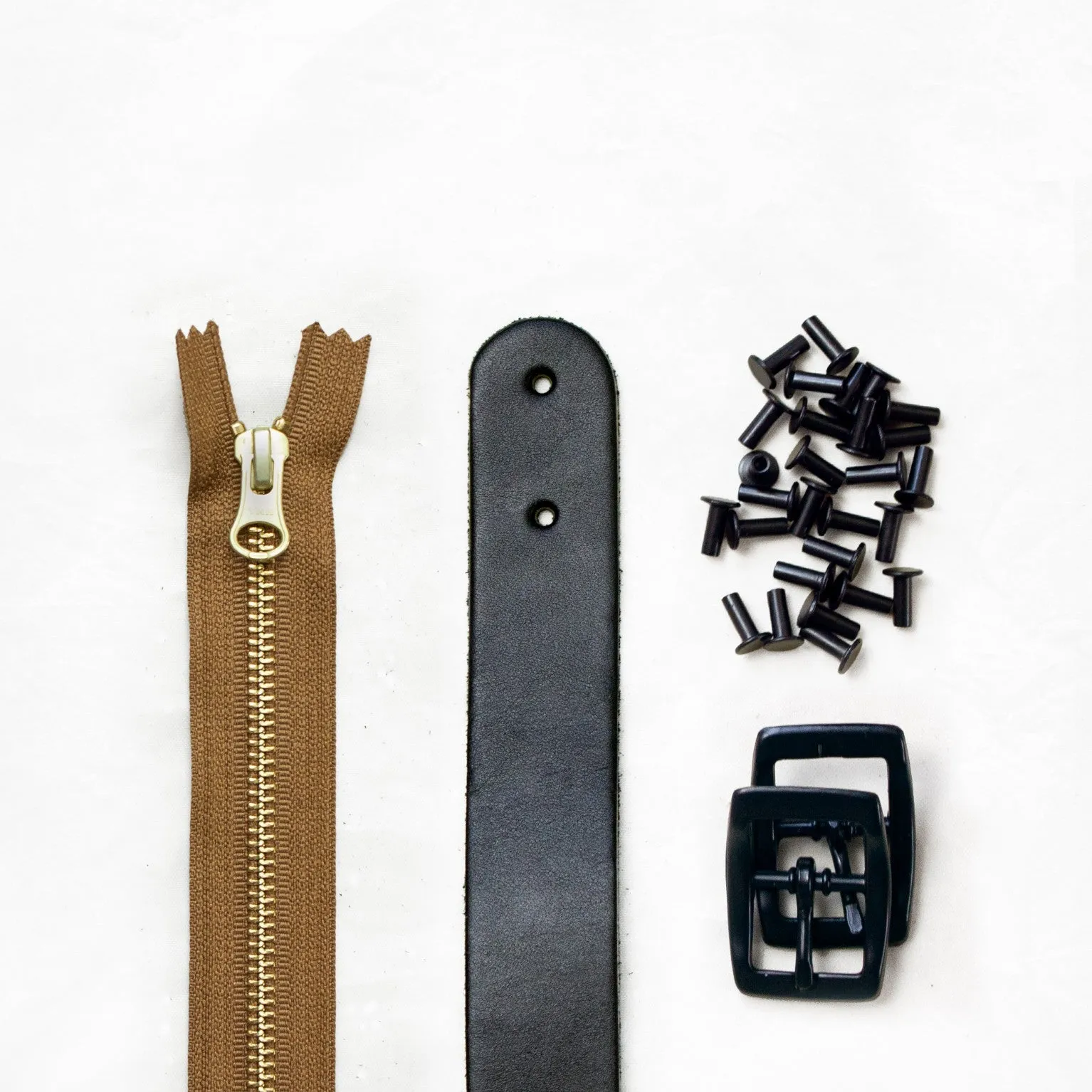 Slabtown - Black Leather   Hardware Kit