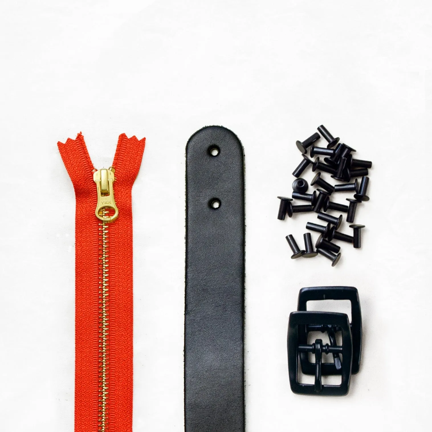 Slabtown - Black Leather   Hardware Kit