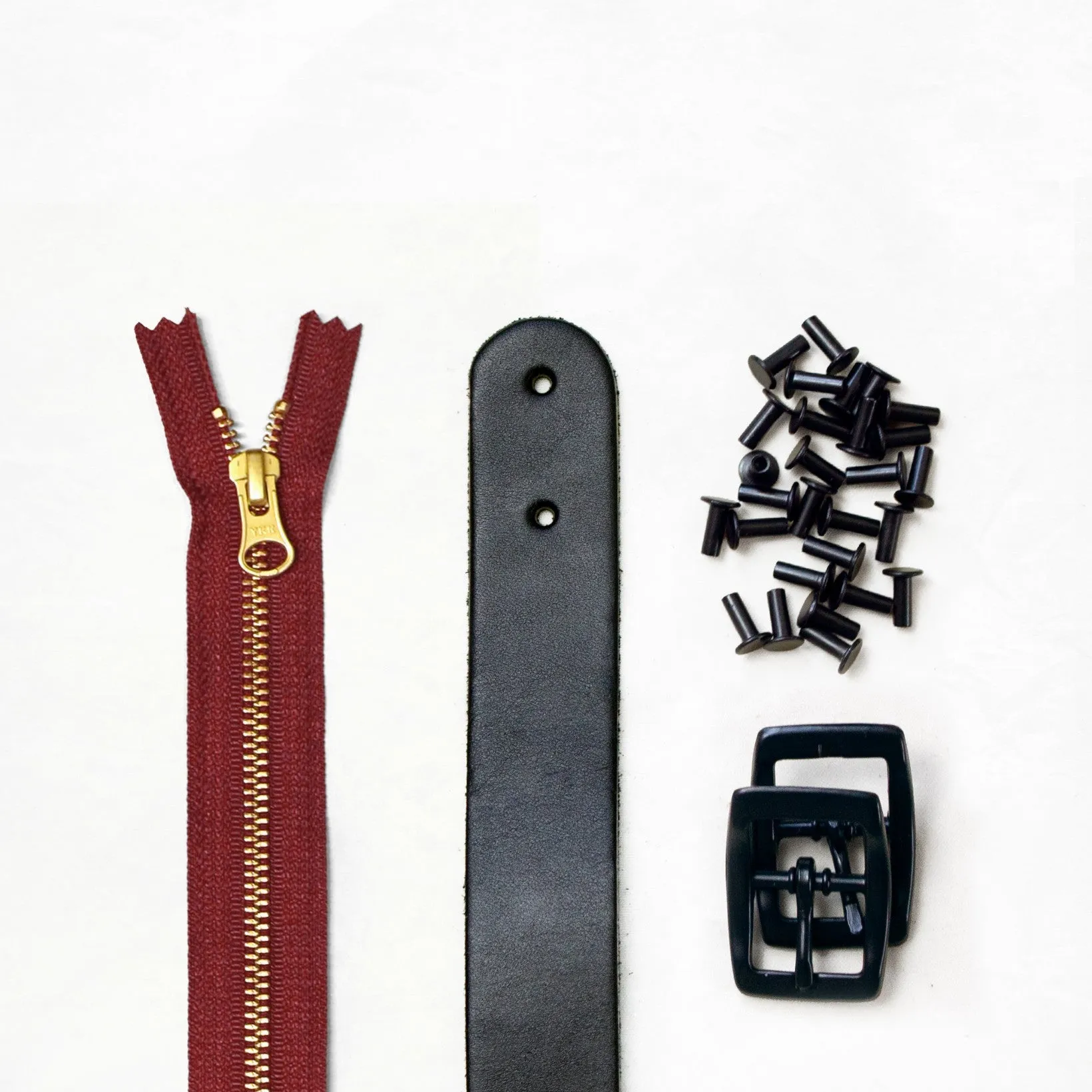 Slabtown - Black Leather   Hardware Kit