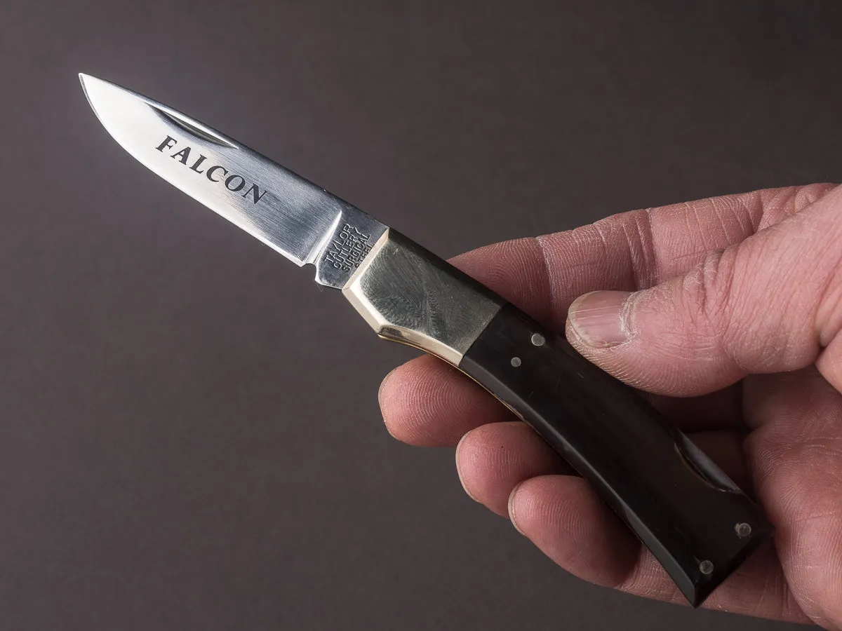 Taylor Cutlery - Folding/Pocket Knife - Falcon - 55mm - Elk Horn Handle