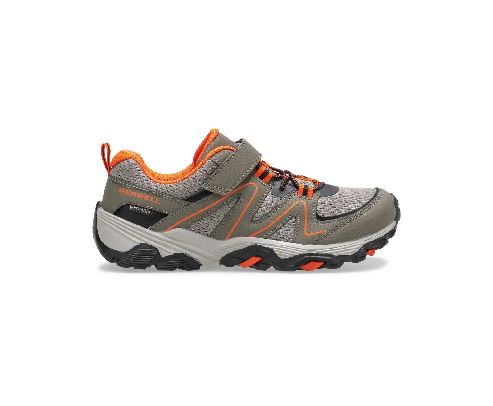 Trail Quest Kids Trail Sneaker - Gunsmoke/Orange