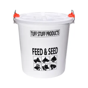 Tuff Stuff storage feed and storage bin 7gal/25lbs